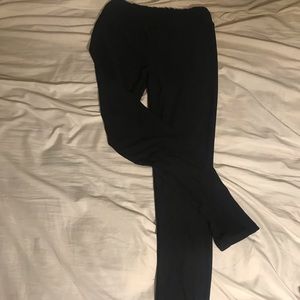 Black Lularoe OS Leggings